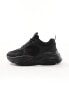 ASOS DESIGN Drop trainer in black