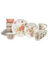 Nature's Song 16 PC-Dinnerware Set, Service for 4