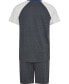 Men's Cotton Loungewear Top and Short Set