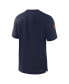 Men's Navy Denver Broncos Sideline Player Performance T-Shirt