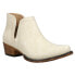 Roper Ava Snip Toe Cowboy Booties Womens Beige Casual Boots 09-021-1567-3142