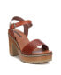 Women's Casual Heeled Platform Sandals By