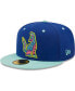 Men's Blue, Mint Sonadores de Hillsboro Copa De La Diversion 59FIFTY Fitted Hat