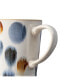 Brown Spot Painted Large Mug