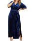 Plus Size Verona Velvet Evening Gown