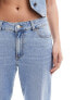 JJXX Nice straight fit cropped jeans in medium blue