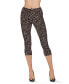 Women's Leopardito Capri Leopard Cotton Blend Leggings