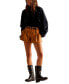 Women's Free Reign Faux-Leather Shorts