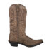 Laredo Access Wide Calf Snip Toe Cowboy Womens Brown Casual Boots 51079