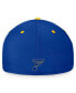 Men's Blue/Gold St. Louis Blues Heritage vintage-like Flex Hat