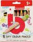 BRUYNZEEL SAKURA Bruynzeel Kids Soft Colouring Pencils Set 6