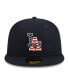 Men's Navy Los Angeles Dodgers 2023 Fourth of July 59FIFTY Fitted Hat