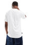 Puma central logo t-shirt in white