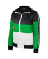 Women's Green Oregon Ducks Color-Block Puffer Full-Zip Jacket