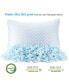 Memory Foam Gel Infused Reversible Cooling 2-Pack Pillow, Standard/Queen