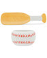 Baseball Bowl & Platter Set