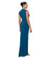 Women's Ruched Draped Gown