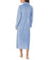 Women's Zip-Front Velour Ballet Robe