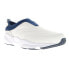 Propet Stability Slip On Walking Mens Blue, White Sneakers Athletic Shoes MAS00