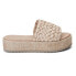 BEACH by Matisse Cairo Platform Womens Beige Casual Sandals CAIRO-926