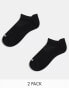 ASOS 4505 Icon 3 pack anti bacterial trainer sport socks in black