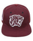 Men's Maroon Texas Southern Tigers Evergreen Mascot Snapback Hat