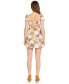 Juniors' Day in Parrotise Floral-Print Mini Dress