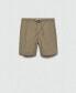 Men's Drawstring Bermuda Shorts