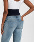 Women's Cotton Tapered Maternity Jeans