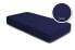 2 Bettlaken Jersey navy blau 200x200 cm