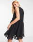 Bolongaro Trevor sleeveless smock dress in black