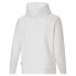 Puma Essentials Logo Pullover Hoodie Pl Womens White Casual Athletic Outerwear 8