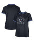 Women's Navy Chicago Cubs City Connect Sweet Heat Peyton T-shirt