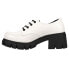 Dirty Laundry Noyz Platform Round Toe Pumps Womens White Dress Casual NOYZ-40Z