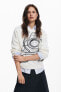 Women's M. Christian Lacroix brushstroke sweater