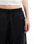 adidas Originals Street parachute pants in black