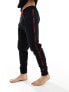 Hugo Bodywear sporty logo jogger pants in black