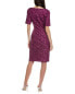 Js Collections Gianna Knee-Length Dress Women's Purple 2