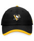 Men's Black Pittsburgh Penguins Authentic Pro Rink Pinnacle Adjustable Hat