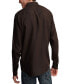 Men's Linen Western Long Sleeve Shirt