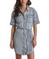 Women's Denim Shirtdress