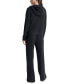 Women's Brushed Rib-Knit Straight-Leg Pants