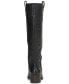 Women's Hybiscus Knee-High Wide Calf Riding Boots