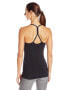 Lucy 164327 Women's Studio Cami Black Racerback Size Small