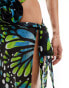 Public Desire print maxi sarong in multi