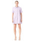 Women's Washed Denim Mini Dress