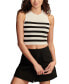 Майка Lucky Brand Striped SweaterKnit Tank