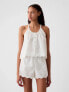 Eyelet Poplin PJ Tank Top