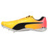 Puma Evospeed Electric 13 Track And Field Mens Yellow Sneakers Athletic Shoes 3