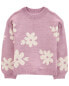 Kid Floral Mohair-Like Sweater 12